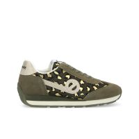 Other image of CITY RUN JOGGER W  -  LEO/SUEDE  - VERDE OLIVA/LEOPARDATO