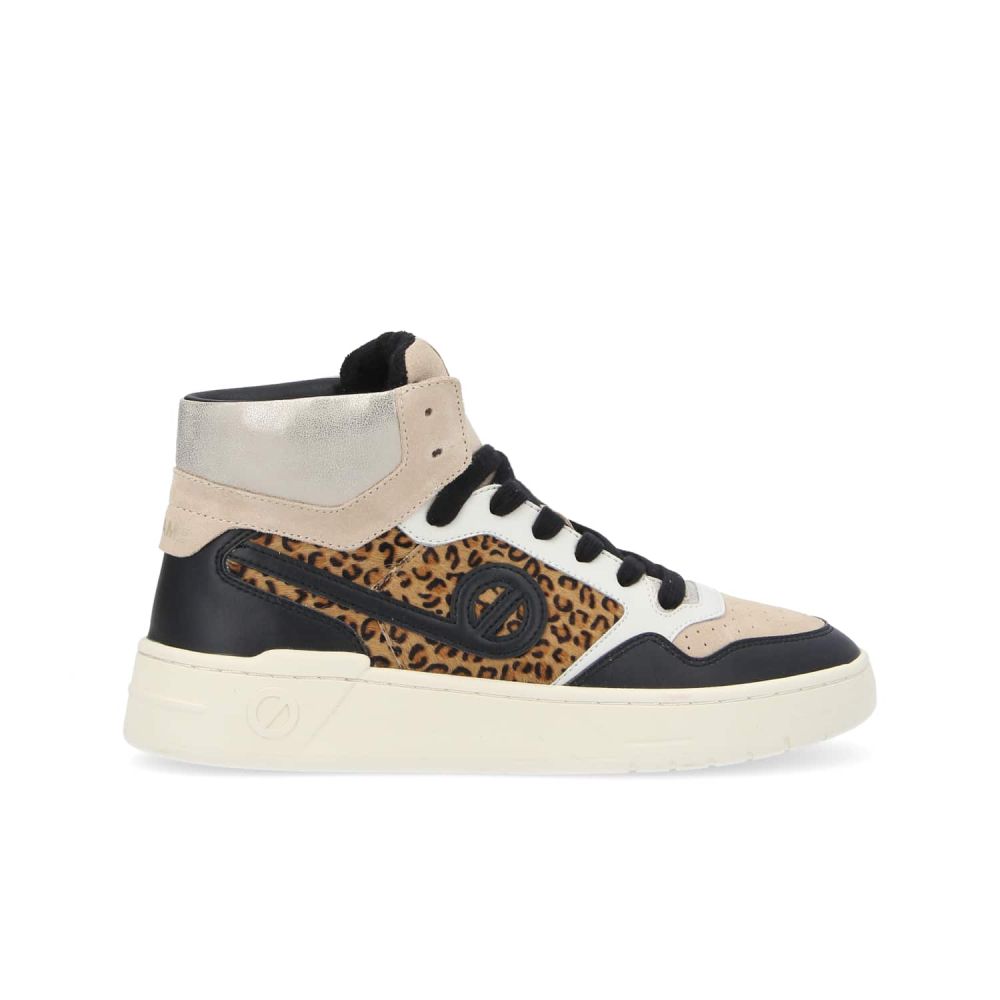 NO NAME Sneakers blanche a lacets pour femme KELLY