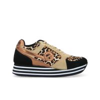 Autre image de PARKO JOGGER W - LEO/SUEDE - LEOPARD/NOIR