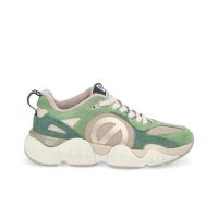 Other image of KRAZEE RUNNER W - H.SDE/KNIT/HSDE - GREEN/TAUPE/NUDE