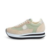 Other image of FLEX M JOGGER W - SUEDE/SDE/NYLON - BEIGE/NUDE/OLIVE GREEN