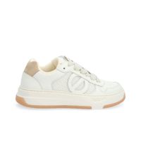 Autre image de ALISON SNEAKER W - GRAIN/MESH/SUED - BLANC CASSE/BEIGE