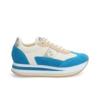 Autre image de FLEX M JOGGER W - SUEDE/SDE/KNIT - BLEU/BEIGE/BLANC CASSE