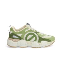 Autre image de KRAZEE RUNNER M - SUEDE/MESH/SUED - VERT POMME/BEIGE/VERT SAUGE