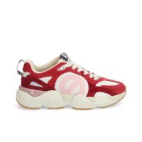 Other image of KRAZEE RUNNER W - SUEDE/KNIT/SUED - RED/OFF WHITE