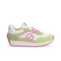 Autre image de PUNKY JOGGER W - KNIT/SUEDE/SUED - BLANC CASSE/VERT/VERT POMME