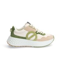 Autre image de CARTER JOGGER W - SUEDE/KNIT/SUED - BEIGE/BLANC CASSE/VERT