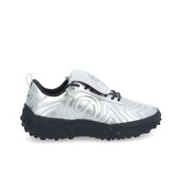 Other image of ONDA SNEAKER W - LEATHER METAL - SILVER